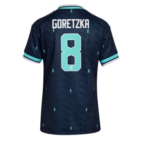 Tyskland Leon Goretzka #8 Borta Kläder Dam VM 2026 Kortärmad